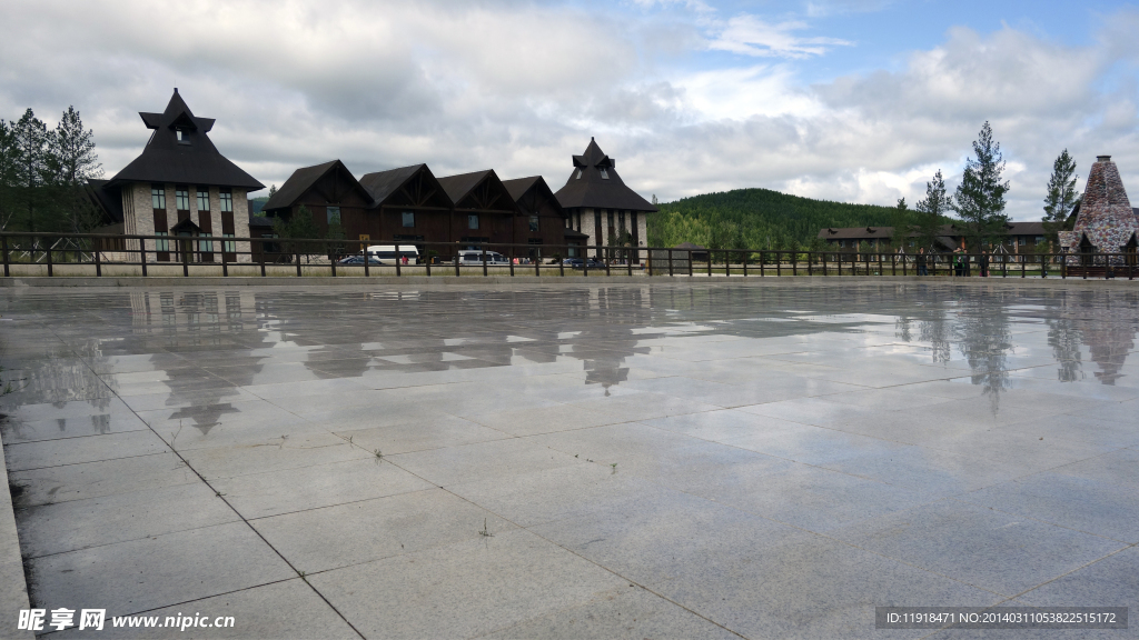 敖鲁古雅民族乡风景