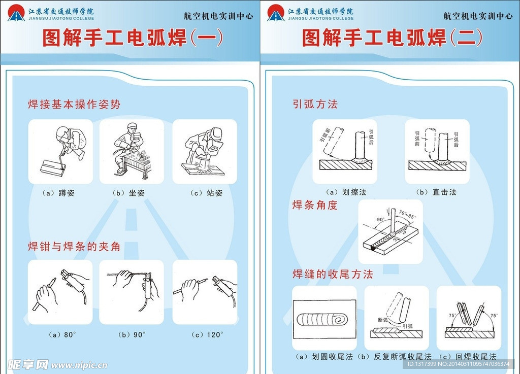 实训教室内的规范展板