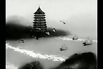 水墨风景画视频素材