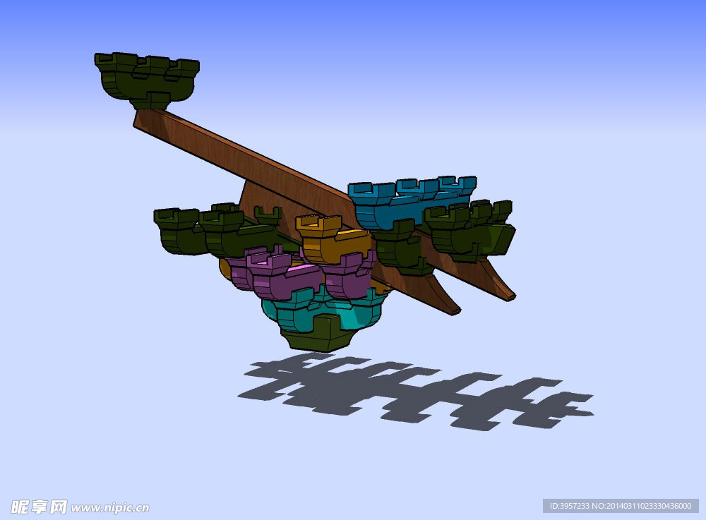 古建3D模型