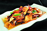 烟熏豆腐干炒腊肉