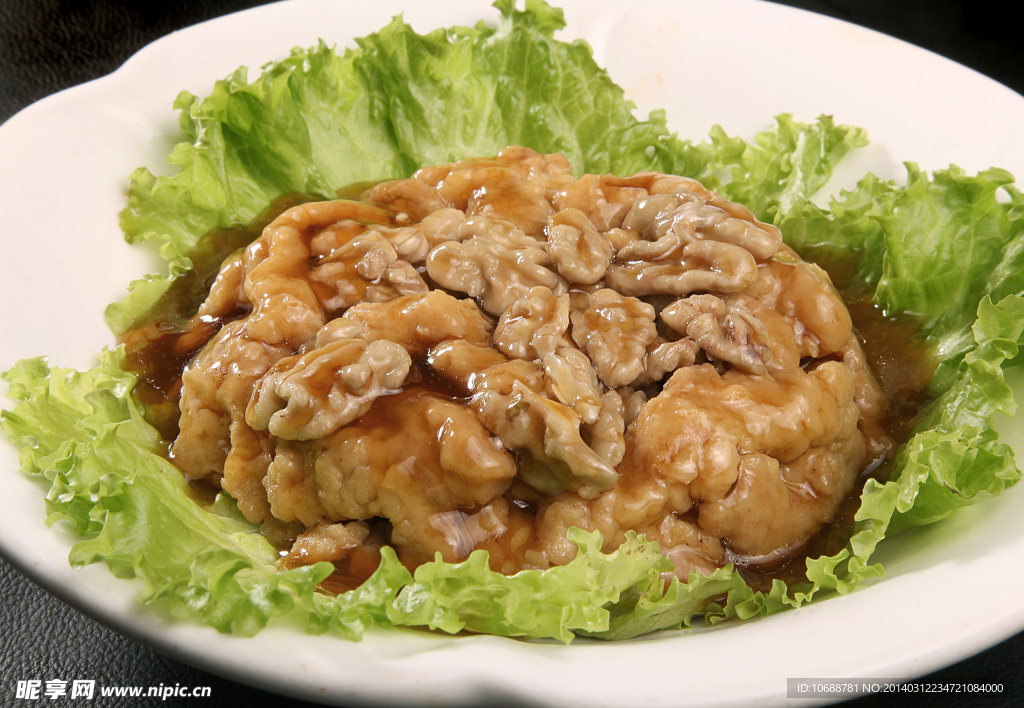 桃仁小酥肉
