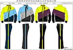 矢量校服设计图