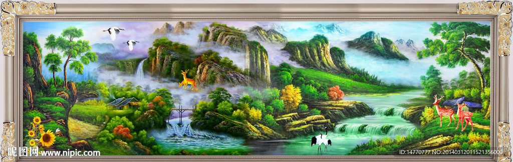 油画风景