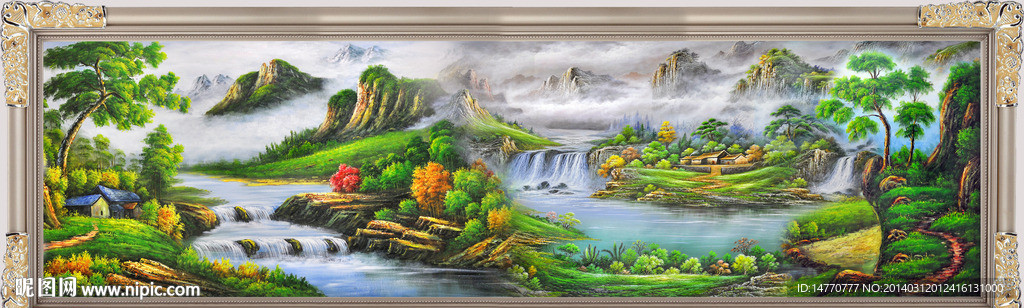 油画风景