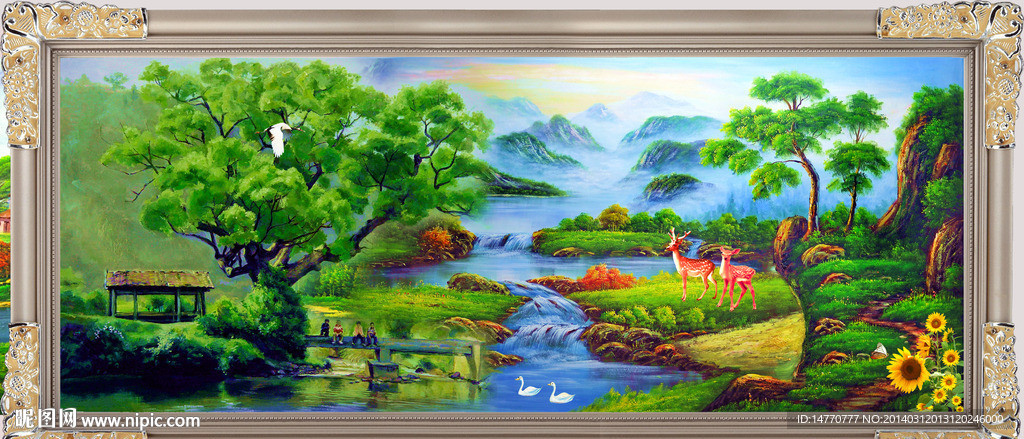 油画风景