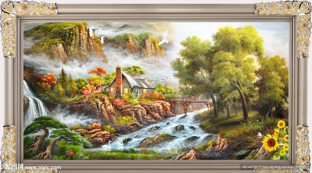 油画风景