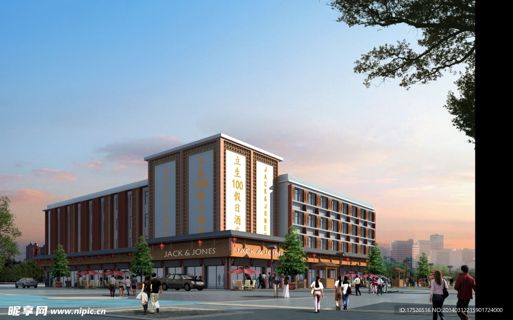 赣州文清路改建效果图