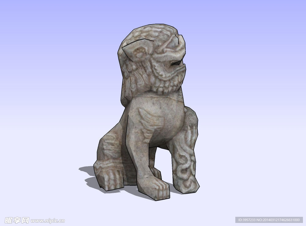 怪兽3D模型