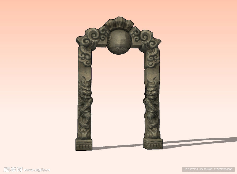 游戏场景3D模型
