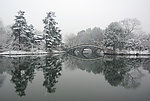 西湖雪景