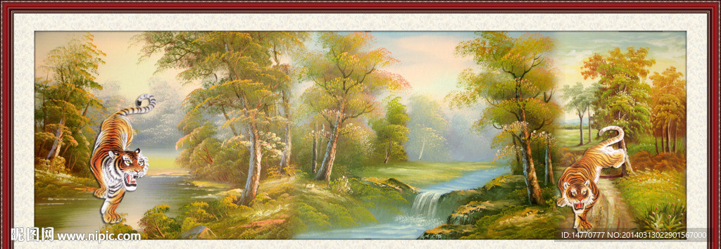 油画风景