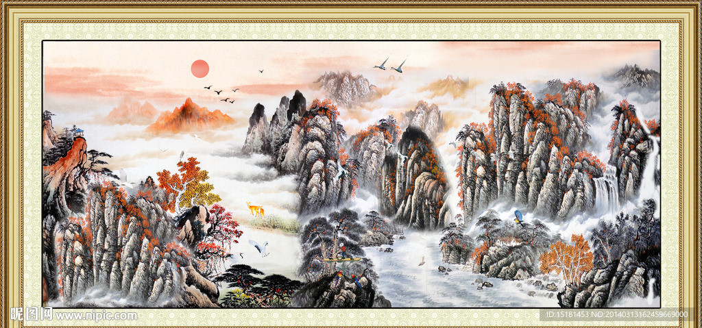 国画山水