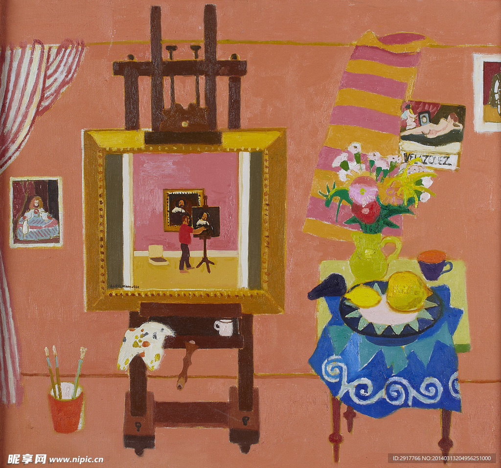 画室油画