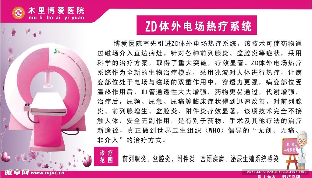 ZD体外电场热疗系统