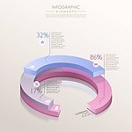 3D商务图标标签