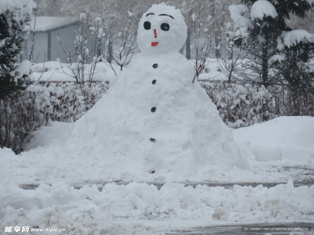 堆雪人