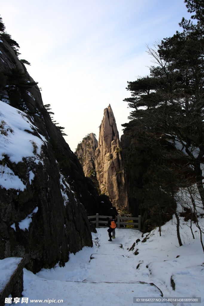 黄山雪峰