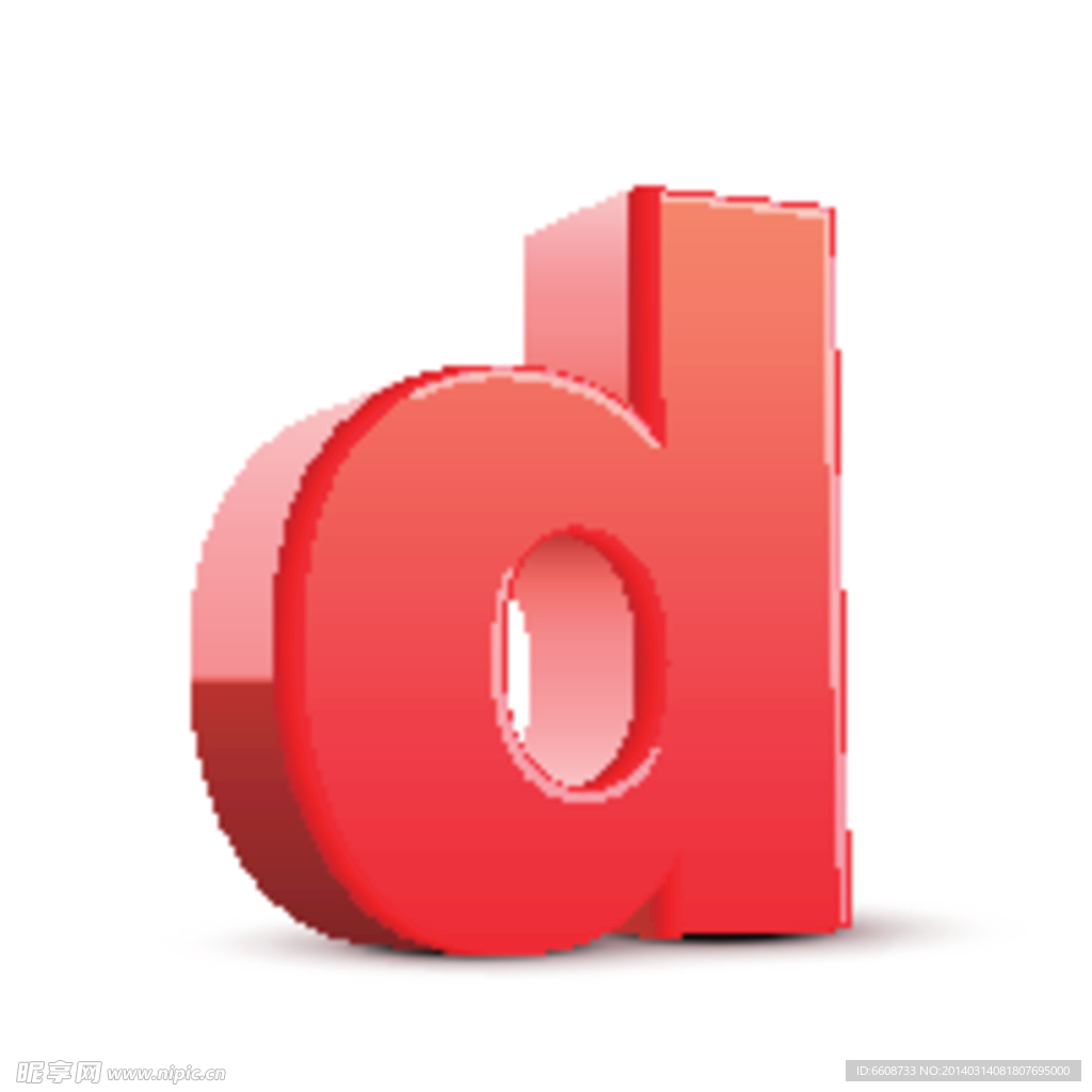 3D立体字体设计