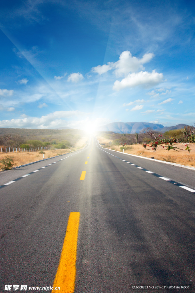 高速公路马路道路风光