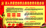 党的群众路线 宣传栏