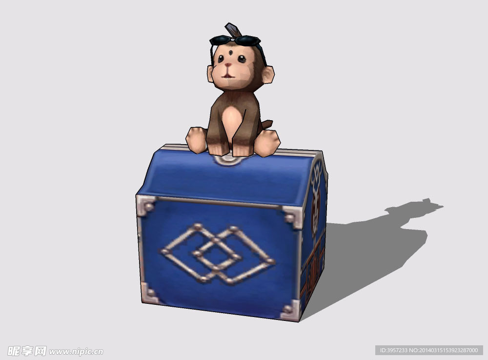 小猴3D模型