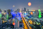 夜景城市风光
