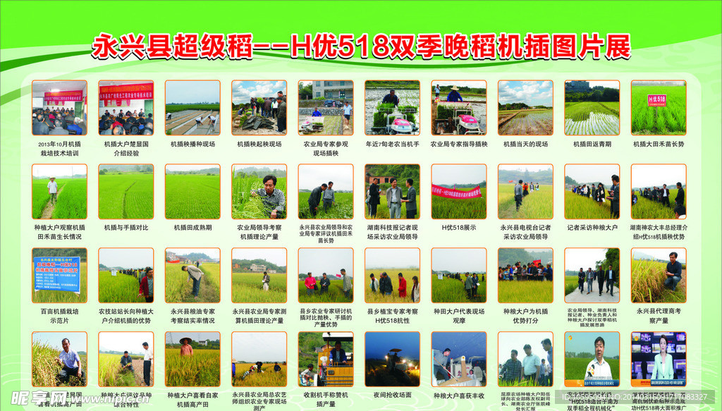 照片展板