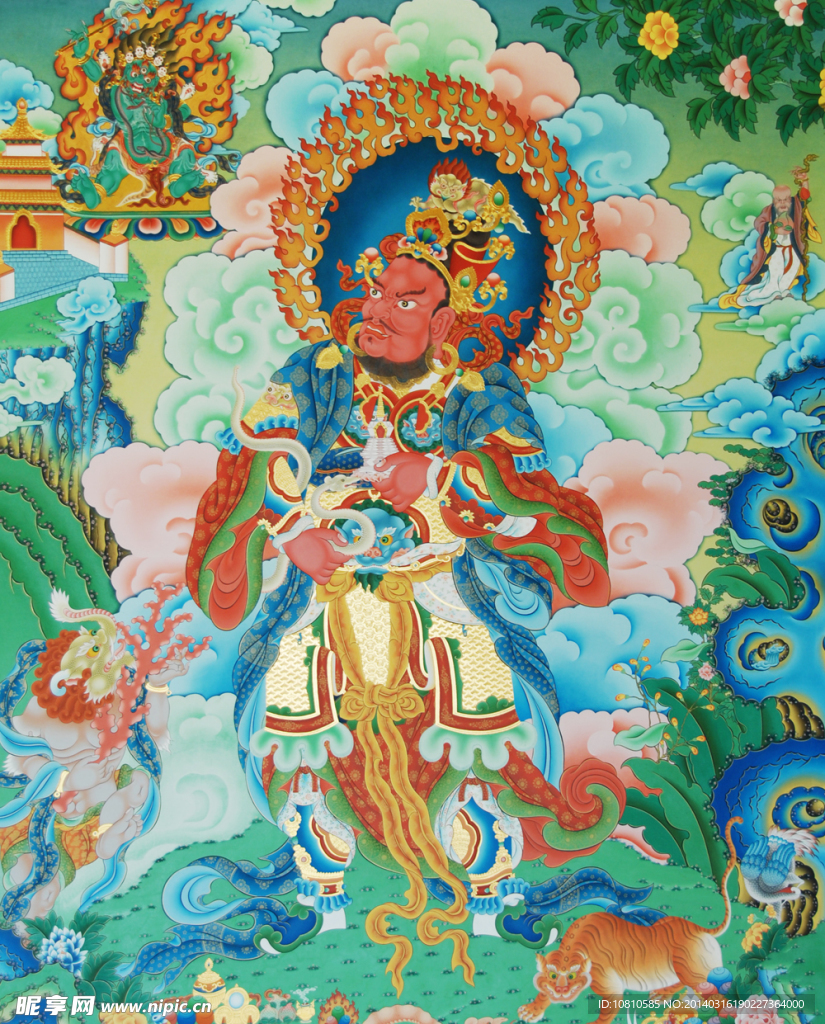西方广目天王