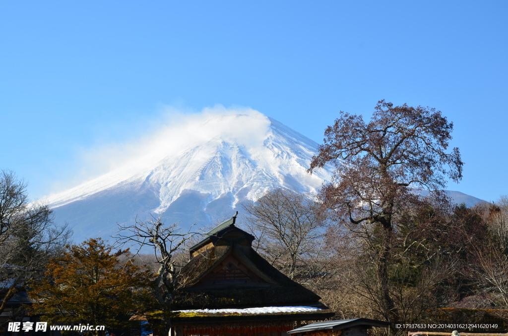 日本富士山美景