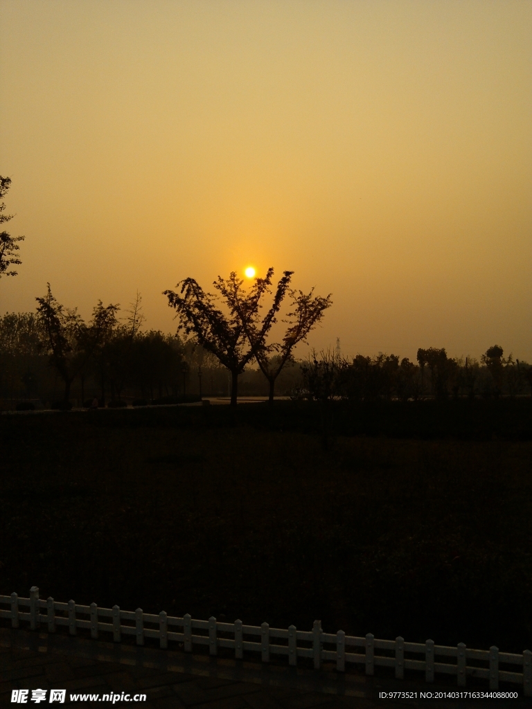 夕阳