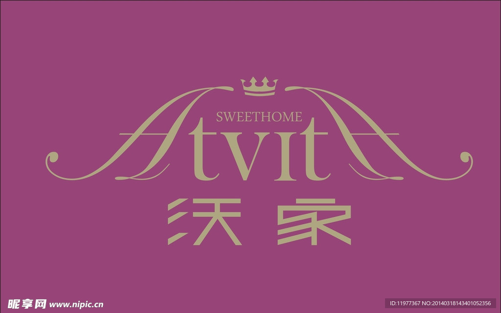 沃家logo