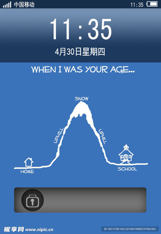 iphone手机界面
