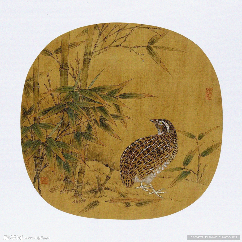 花鸟工笔画