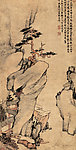 苍松劲节图