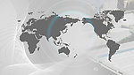 世界地形图