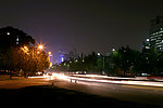 道路风景夜色