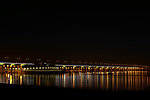 天桥景色 夜色