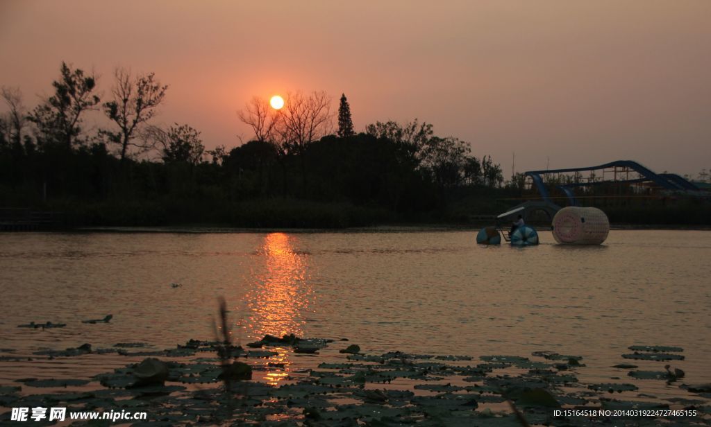 夕阳晚照