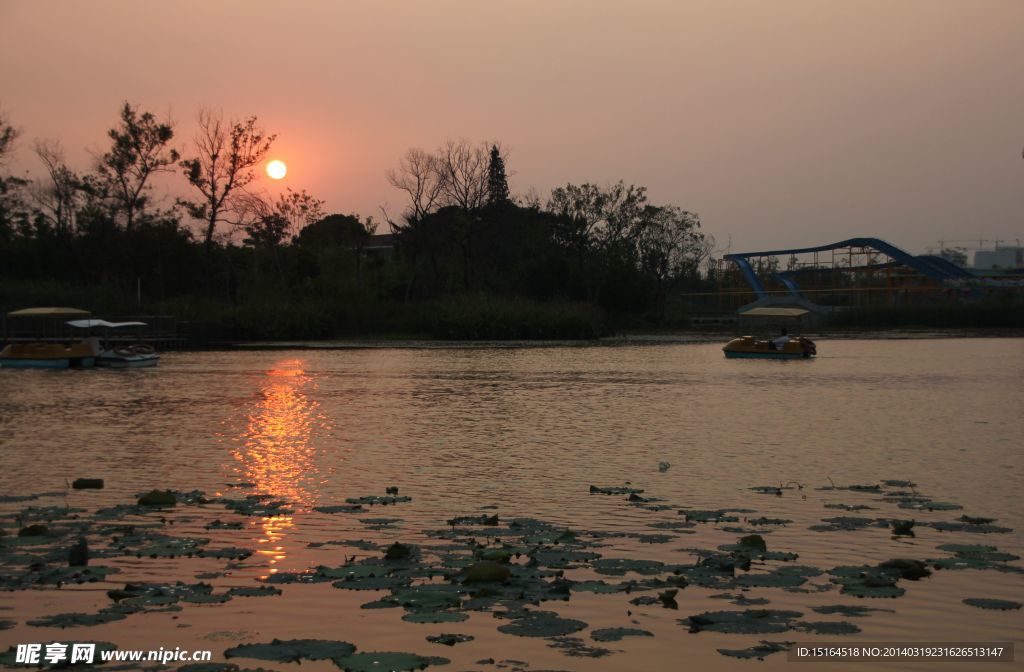 夕阳晚照