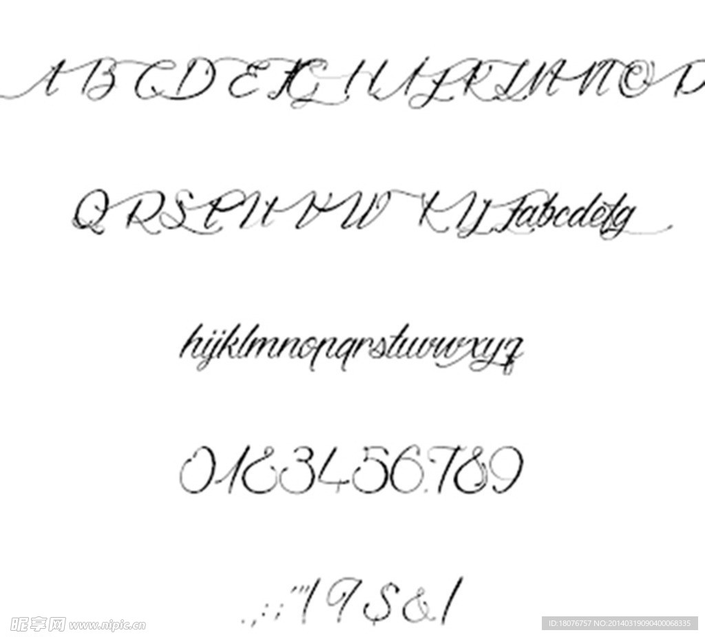 英文字体