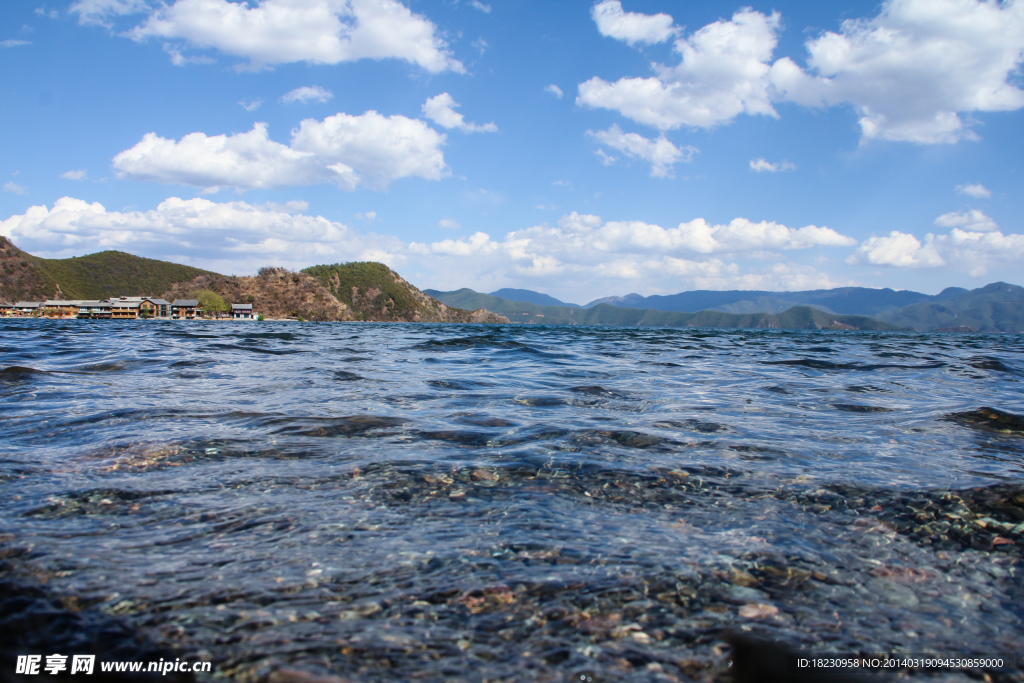 泸沽湖特写