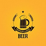 啤酒商标图标设计