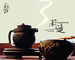 中国风展板