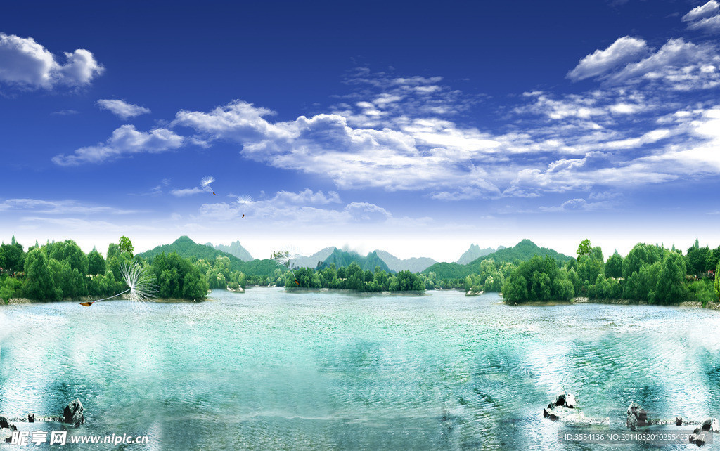 湖水