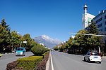 雪山远眺