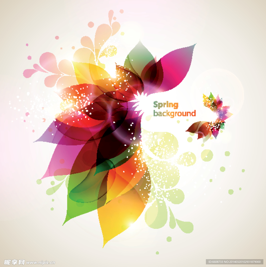 花朵背景花纹背景