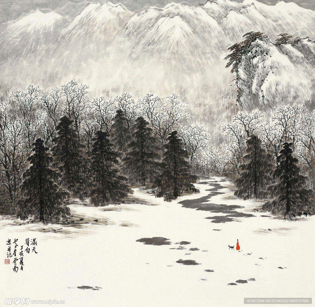 雪景图
