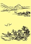 国画山水