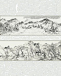 拉门 国画